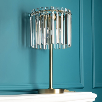 Citilux Джейн CL306833 Хрустальная настольная лампа Бронза