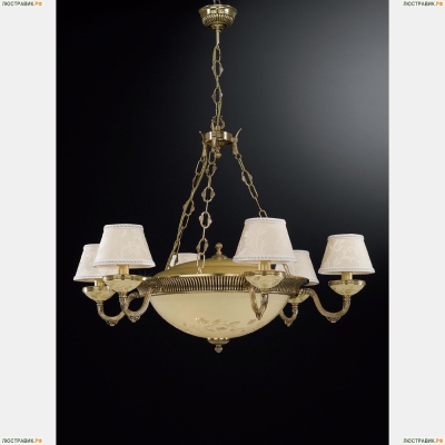 Люстра L 6525/6+4 ★Reccagni Angelo, 10 x 60Вт☀, Золото► — Купить▼