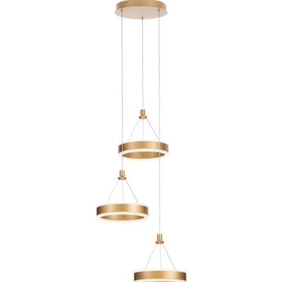 Citilux Дуэт CL719032 LED Подвесной светильник Золото