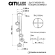 Citilux Дуэт CL719052 LED Подвесной светильник Золото