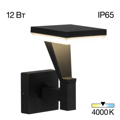 Citilux Krid CLU06W LED Уличный настенный светильник Графит