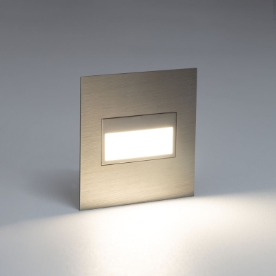 Citilux Скалли CLD007K1 LED Встраиваемый светильник лестничный Матовый Хром