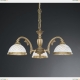 Люстра L 7002/3 ★Reccagni Angelo, 3 x 60Вт☀, Бронза► — Купить▼