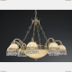 Люстра L 7003/8+3 ★Reccagni Angelo, 11 x 60Вт☀, Бронза► — Купить▼
