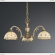 Люстра L 7004/3 ★Reccagni Angelo, 3 x 60Вт☀, Бронза► — Купить▼
