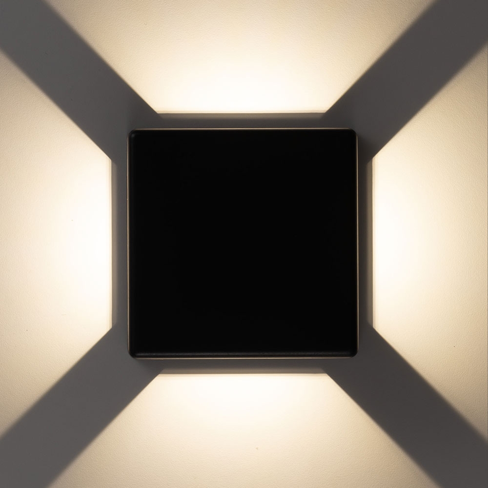 Citilux STELS CLU0721 LED Уличный настенный светильник Чёрный