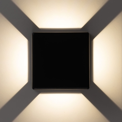 Citilux STELS CLU0721 LED Уличный настенный светильник Чёрный