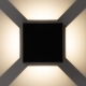 Citilux STELS CLU0721 LED Уличный настенный светильник Чёрный