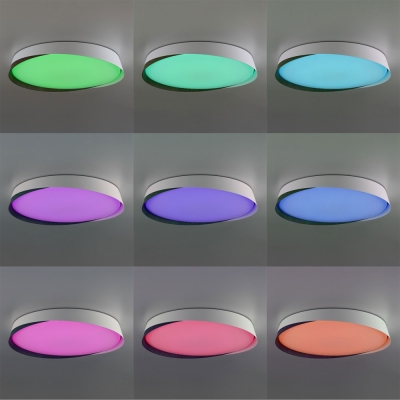 Citilux BONNY CL754450G LED RGB Светильник с пультом Белый + Венге