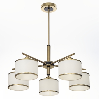 Citilux ALTON CL421253 Люстра на штанге с белыми абажурами