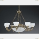 Люстра L 7052/8+3 ★Reccagni Angelo, 11 x 60Вт☀, Бронза► — Купить▼