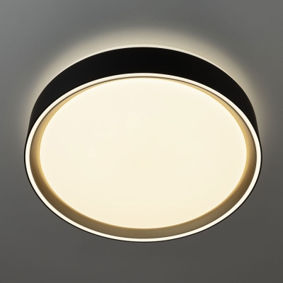 Citilux BOSS CL751251G LED RGB Светильник с пультом Чёрный с Золотом