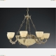 Люстра L 7054/8+3 ★Reccagni Angelo, 11 x 60Вт☀, Бронза► — Купить▼