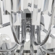 Citilux Вестерос CL307180 Люстра хрустальная потолочная Хром