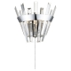 Citilux Вестерос CL307310 Бра хрустальное с выключателем Хром
