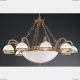 Люстра L 7102/10+4 ★Reccagni Angelo, 14 x 60Вт☀, Золото► — Купить▼