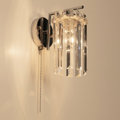 Citilux AXIS CL313411 Бра хрустальное с выключателем Хром