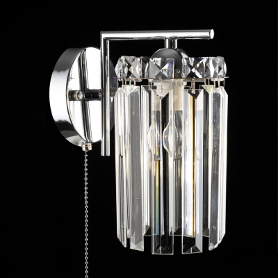 Citilux AXIS CL313411 Бра хрустальное с выключателем Хром