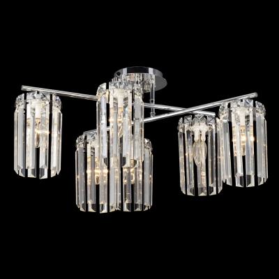 Citilux AXIS CL313261 Люстра хрустальная потолочная Хром