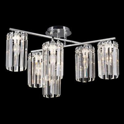 Citilux AXIS CL313261 Люстра хрустальная потолочная Хром