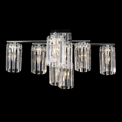 Citilux AXIS CL313281 Люстра хрустальная потолочная Хром