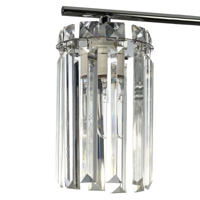 Citilux AXIS CL313281 Люстра хрустальная потолочная Хром