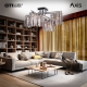 Citilux AXIS CL313281 Люстра хрустальная потолочная Хром