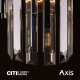 Citilux AXIS CL313413 Бра хрустальное с выключателем Бронза