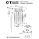 Citilux AXIS CL313413 Бра хрустальное с выключателем Бронза