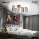 Citilux AXIS CL313263 Люстра хрустальная потолочная Бронза