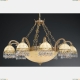 Люстра L 7103/10+4 ★Reccagni Angelo, 14 x 60Вт☀, Бронза► — Купить▼