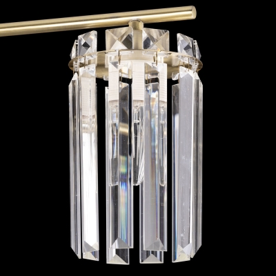 Citilux AXIS CL313283 Люстра хрустальная потолочная Бронза