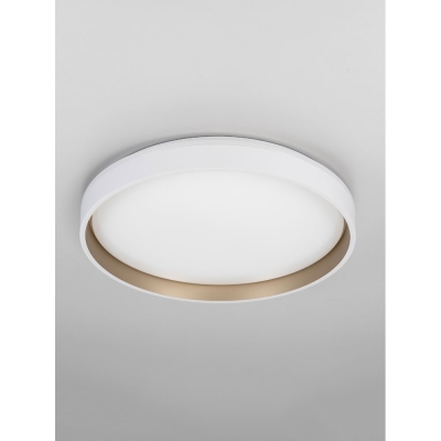 Citilux ENZO CL753450G LED RGB Светильник с пультом Белый + Золото