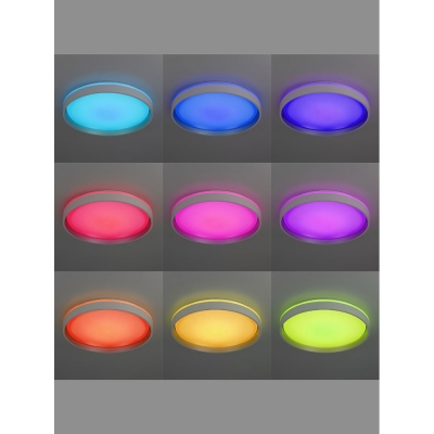Citilux ENZO CL753450G LED RGB Светильник с пультом Белый + Золото