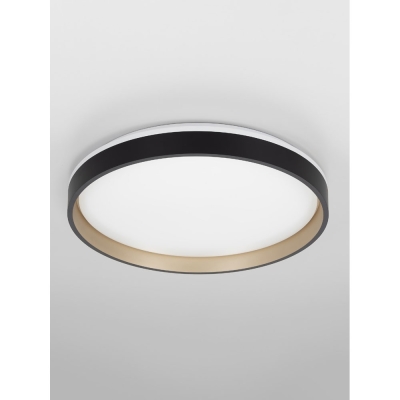 Citilux ENZO CL753451G LED RGB Светильник с пультом Черный + Золото