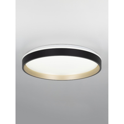 Citilux ENZO CL753451G LED RGB Светильник с пультом Черный + Золото