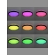 Citilux ENZO CL753451G LED RGB Светильник с пультом Черный + Золото