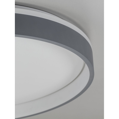 Citilux ENZO CL753453G LED RGB Светильник с пультом Серый + Белый
