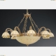 Люстра L 7104/10+4 ★Reccagni Angelo, 14 x 60Вт☀, Золото► — Купить▼