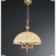 Светильник L 7104/38 ★Reccagni Angelo, 3 x 60Вт☀, Французское золото► — Купить▼
