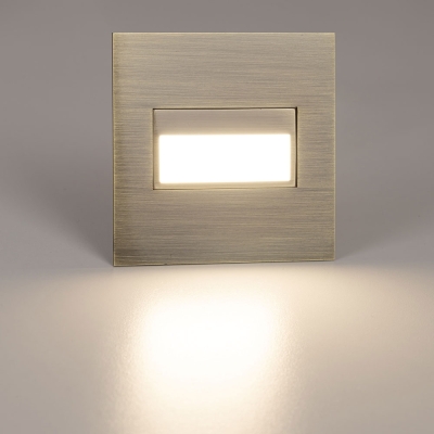 Citilux Скалли CLD007K3 LED Встраиваемый светильник лестничный Бронза