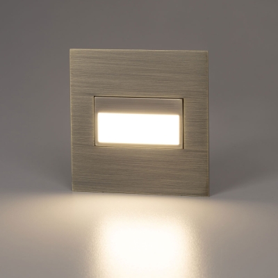 Citilux Скалли CLD007K3 LED Встраиваемый светильник лестничный Бронза