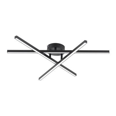 Citilux Стиг CL203131 LED Люстра потолочная с пультом Чёрная