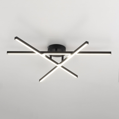 Citilux Стиг CL203131 LED Люстра потолочная с пультом Чёрная