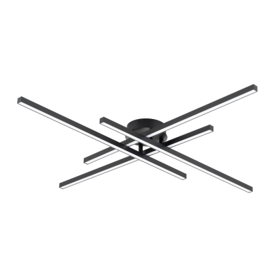 Citilux Стиг CL203141 LED Люстра потолочная с пультом Чёрная