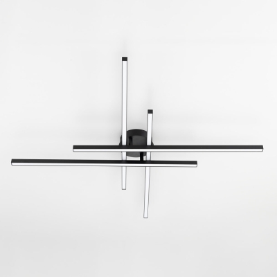 Citilux Стиг CL203141 LED Люстра потолочная с пультом Чёрная