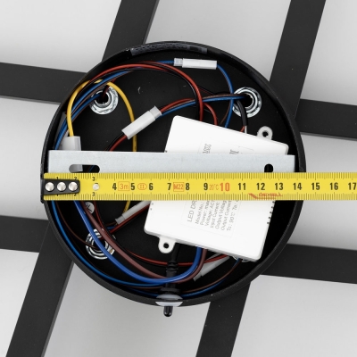 Citilux Стиг CL203141 LED Люстра потолочная с пультом Чёрная