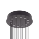 Citilux Стиг CL203261 LED Люстра подвесная с пультом Чёрная
