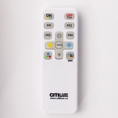 Citilux Стиг CL203261 LED Люстра подвесная с пультом Чёрная