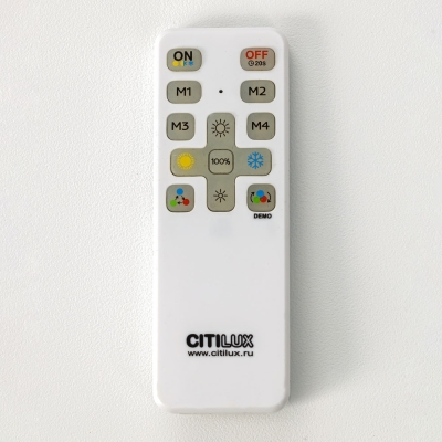 Citilux Trent CL203631 LED Люстра потолочная с пультом Чёрная